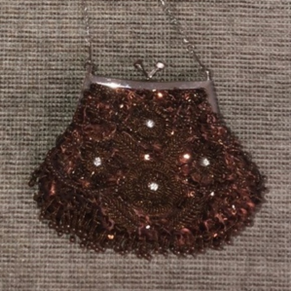 NWOT The pyramid collection beaded purse - Picture 7 of 7